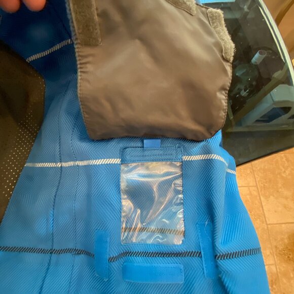 Burton Dryride Hooded Thermolite DHAKA Ski Snowboard Jacket BLUE Men's XL - Picture 15 of 15